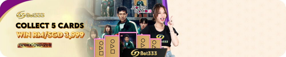 GDBET333 x Squid Game 3 Trading Card Game